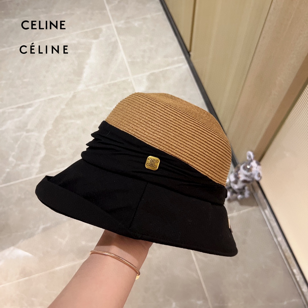 CELINE( セリーヌ ) 麦わら帽子-BRAND OFF