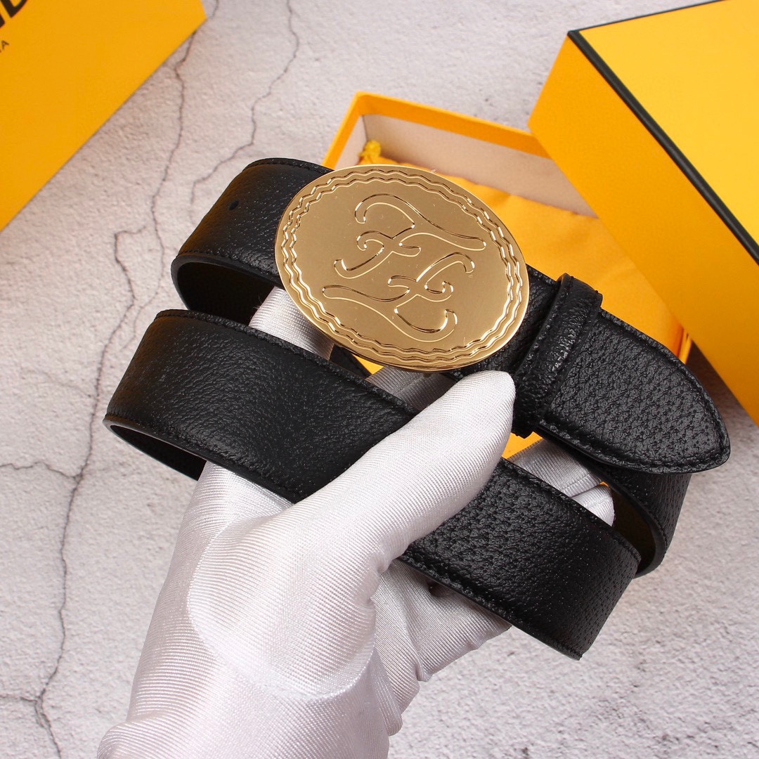 【FENDI】(フェンディ) 3.5cm   ベルト メンズ-BRAND OFF
