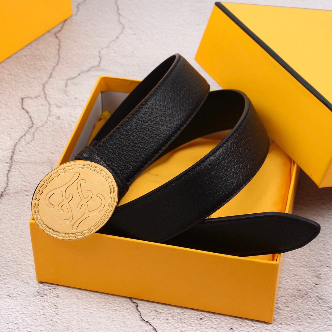 【FENDI】(フェンディ) 3.5cm   ベルト メンズ-BRAND OFF