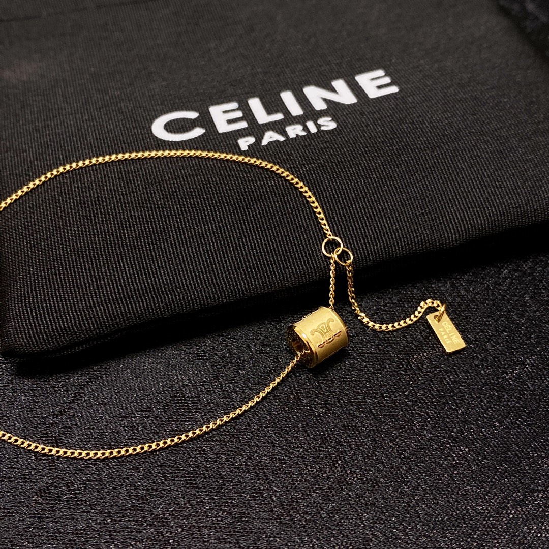 【CELINE】ネックレス、新しいネックレス万能シンプルファッションオーナメント-BRAND OFF