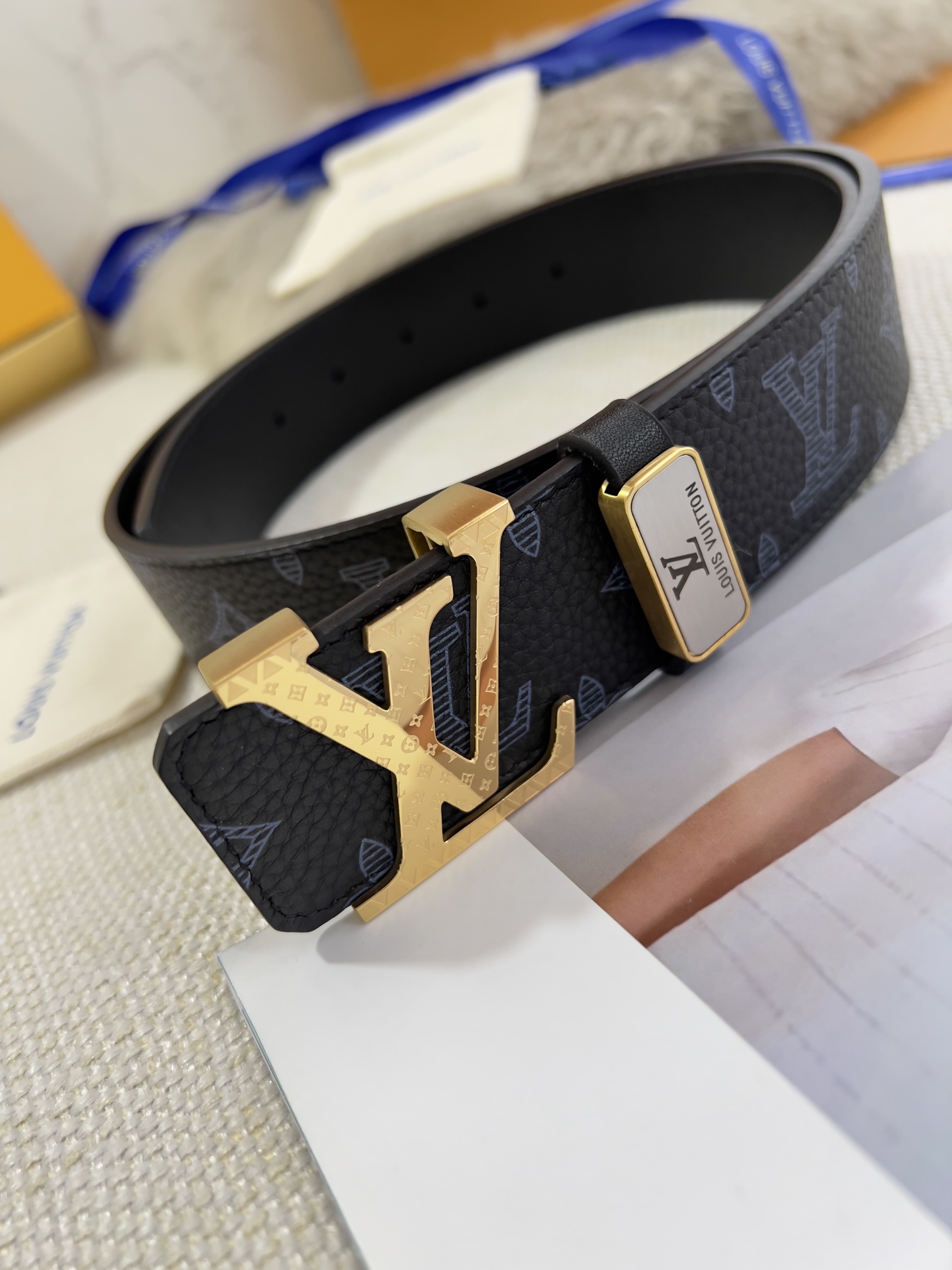 【2026】【LOUIS VUITTON】(ルイヴィトン) 3.8cmベルト メンズ-BRAND OFF