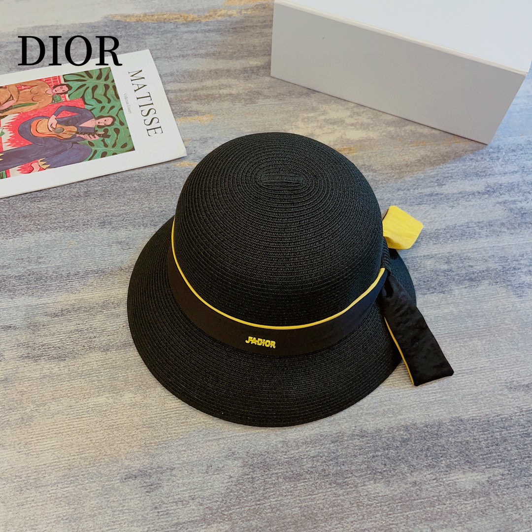 【2026】【DIOR   ディオール】【数量限定】 麦わら帽子-BRAND OFF
