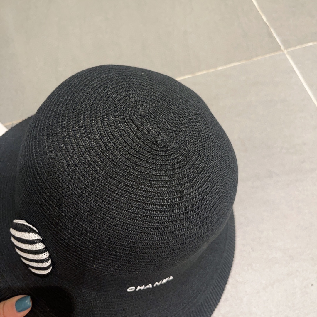 【CHANEL  シャネル】【数量限定】 麦わら帽子-BRAND OFF