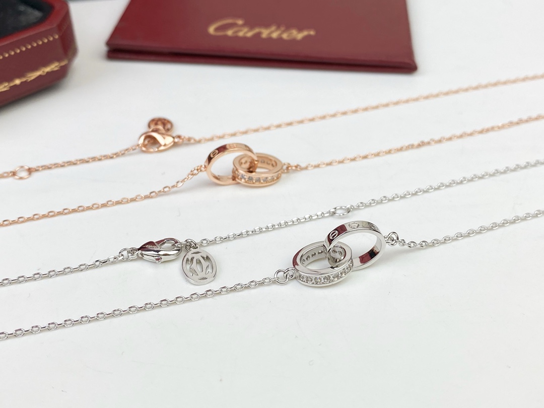 【2026】【CARTIER】ネックレス、新しいネックレス万能シンプルファッションオーナメント-BRAND OFF