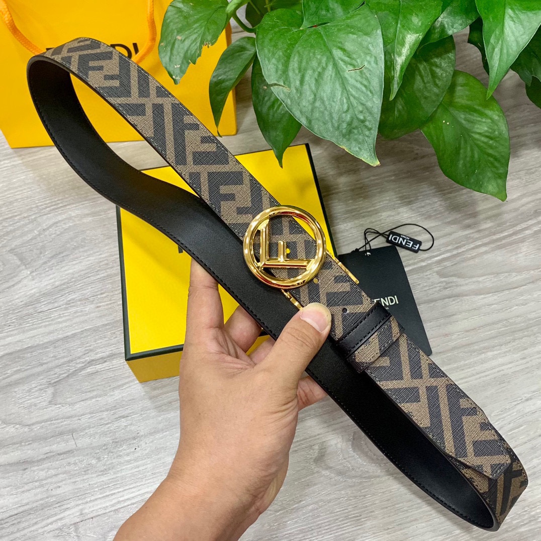 【FENDI】(フェンディ) 3.5cmベルト メンズ-BRAND OFF