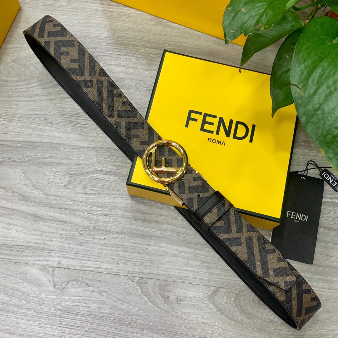 【FENDI】(フェンディ) 3.5cmベルト メンズ-BRAND OFF