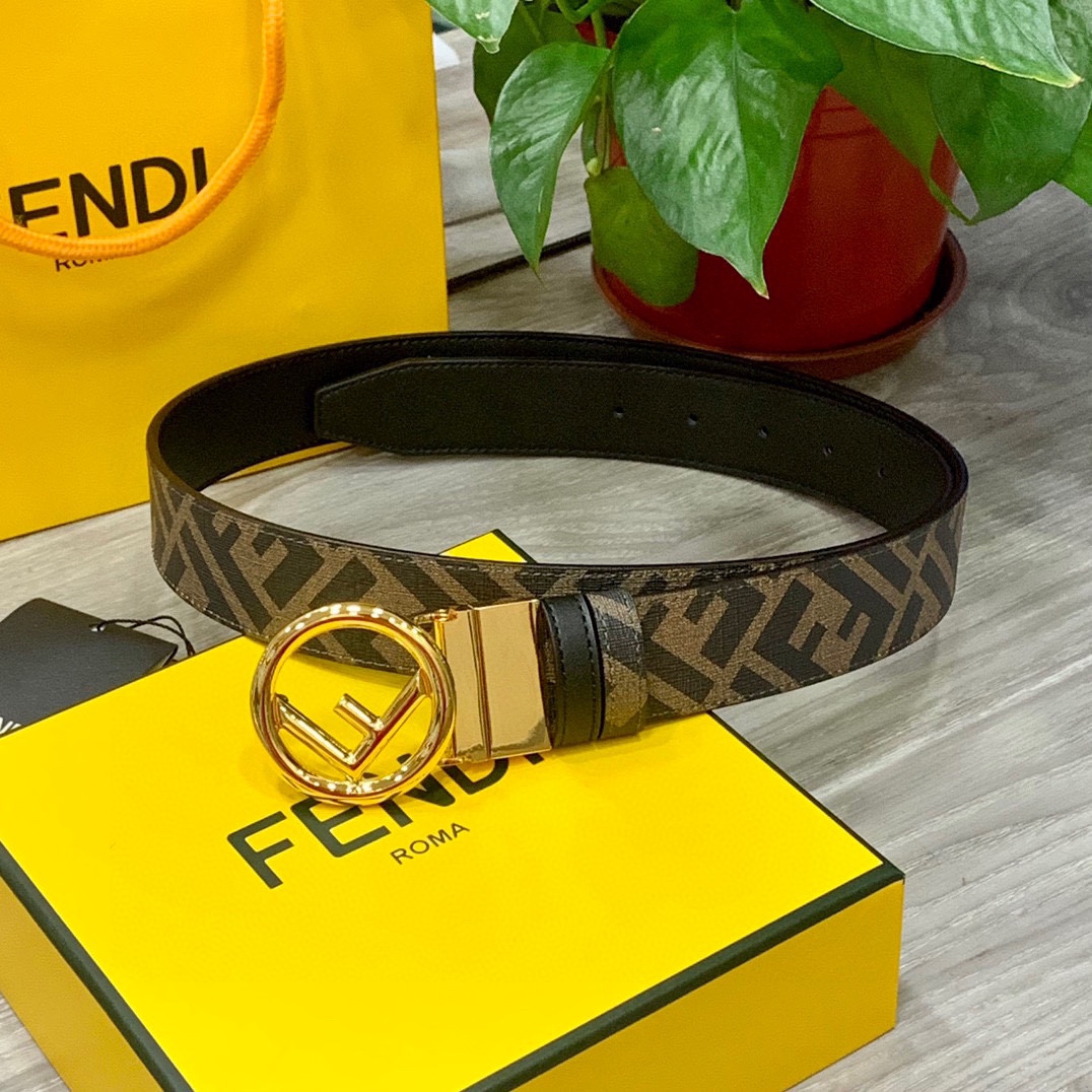【FENDI】(フェンディ) 3.5cmベルト メンズ-BRAND OFF