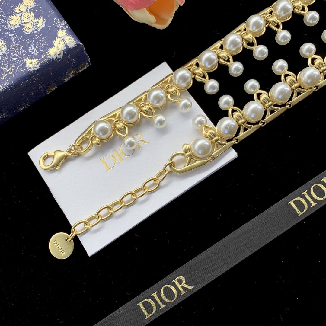 【 DIOR】ネックレス、新しいネックレス万能シンプルファッションオーナメント-BRAND OFF