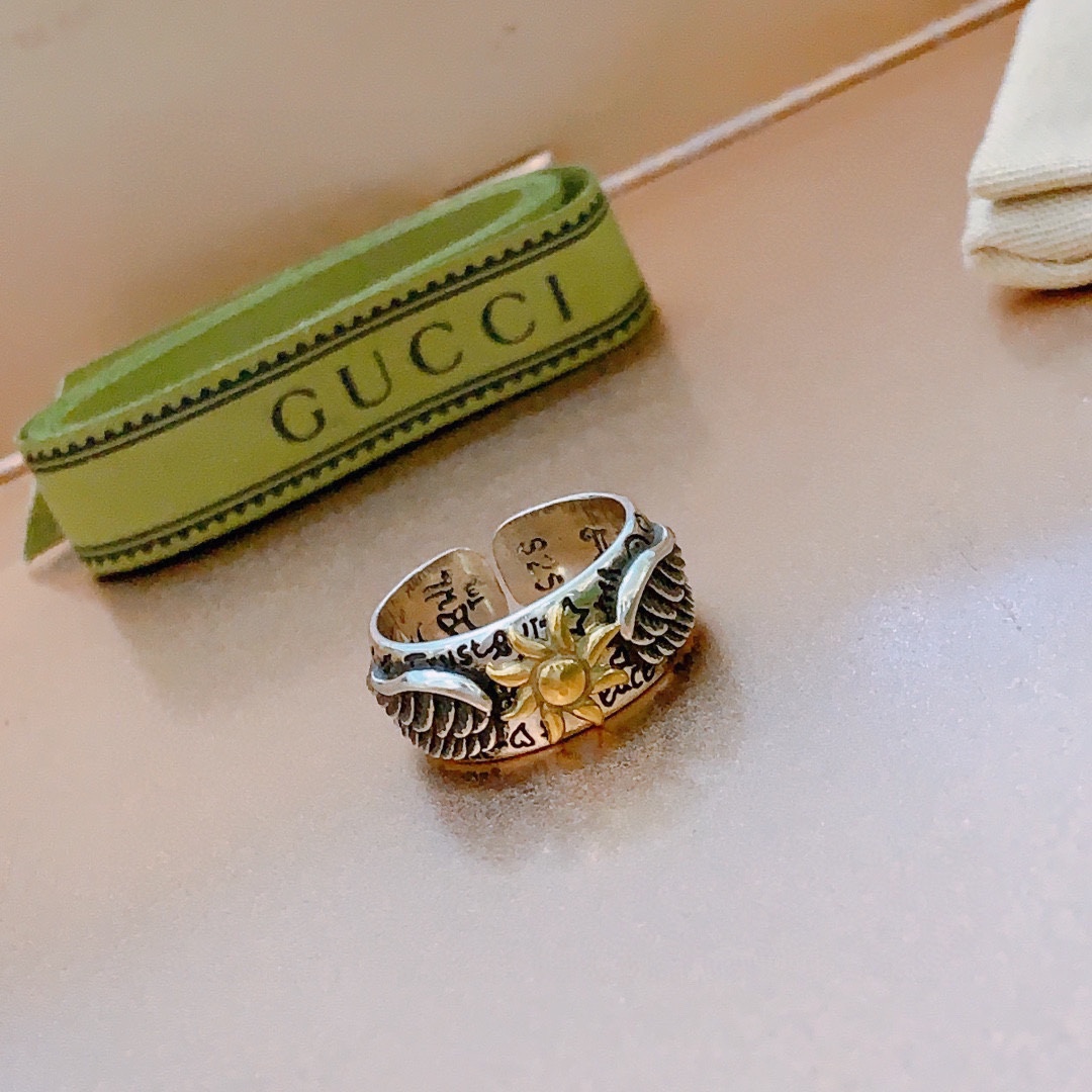 【GUCCI】クッチ  指輪-BRAND OFF