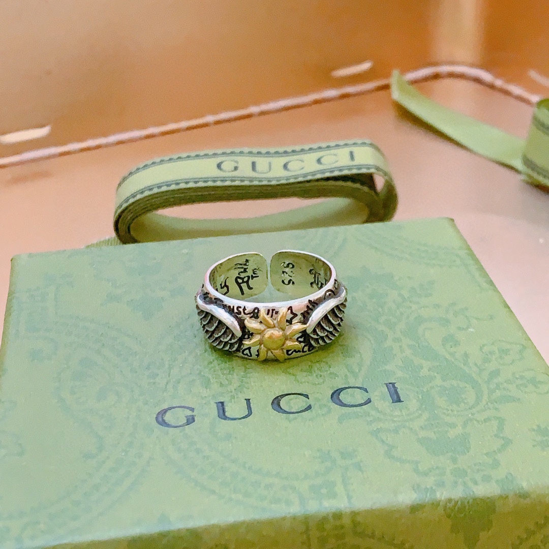 【GUCCI】クッチ  指輪-BRAND OFF