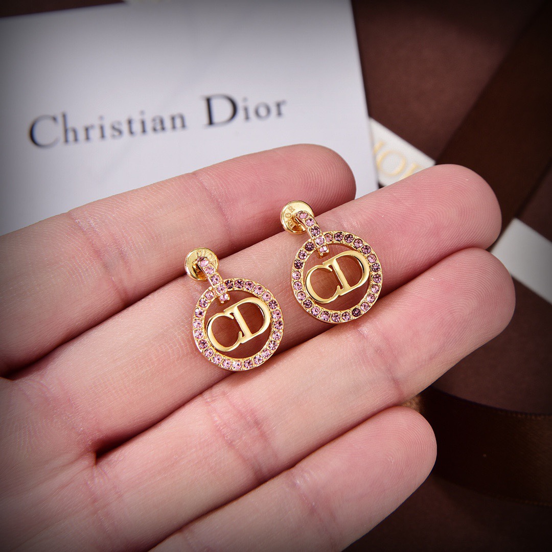 【2026】【DIOR】ディオール  ファッションスタイルのイヤリング-BRAND OFF