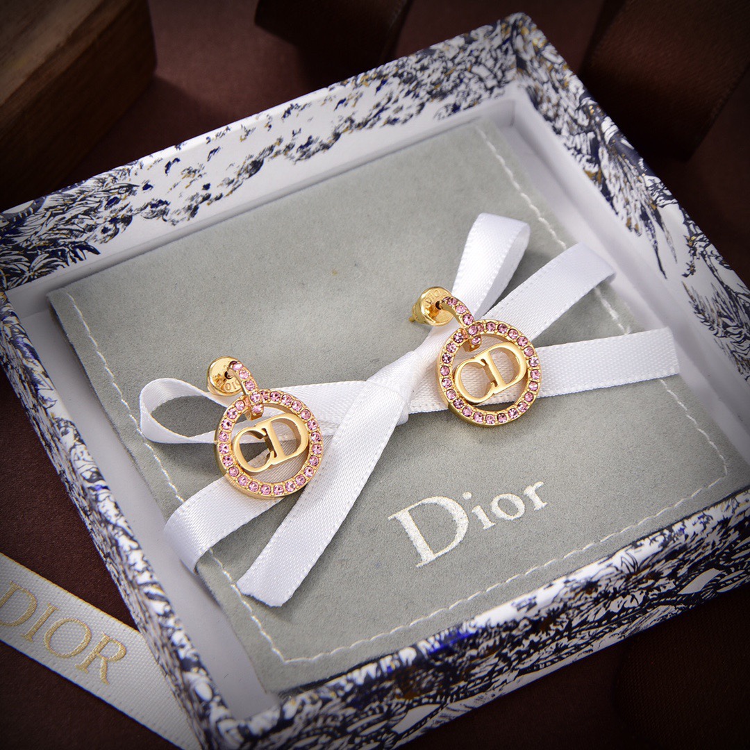 【2026】【DIOR】ディオール  ファッションスタイルのイヤリング-BRAND OFF