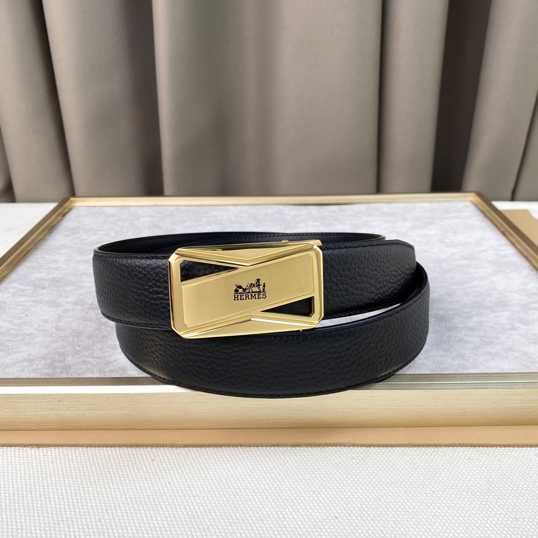 【HERMES】(エルメス) 3.5cmベルト メンズ-BRAND OFF