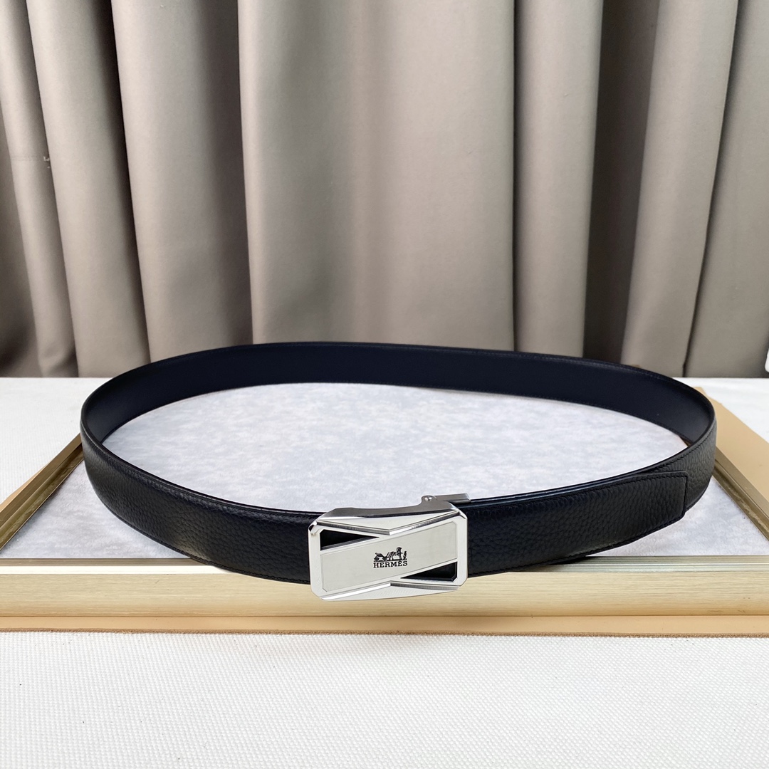 【HERMES】(エルメス) 3.5cmベルト メンズ-BRAND OFF