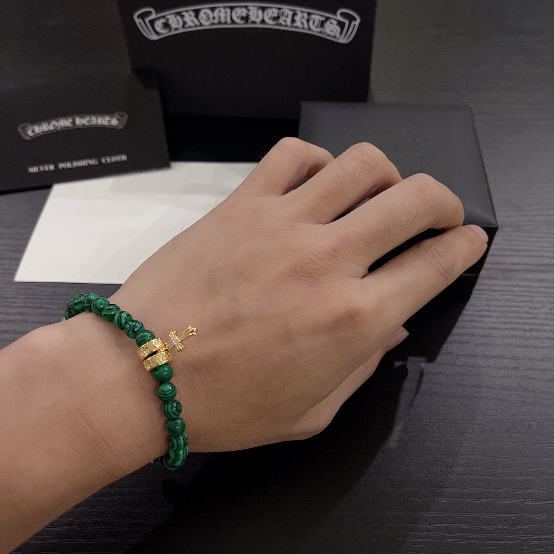 【2026】【CHROME HEARTS】ブレスレット、ファッションシンプルなスタイル  240815-BRAND OFF