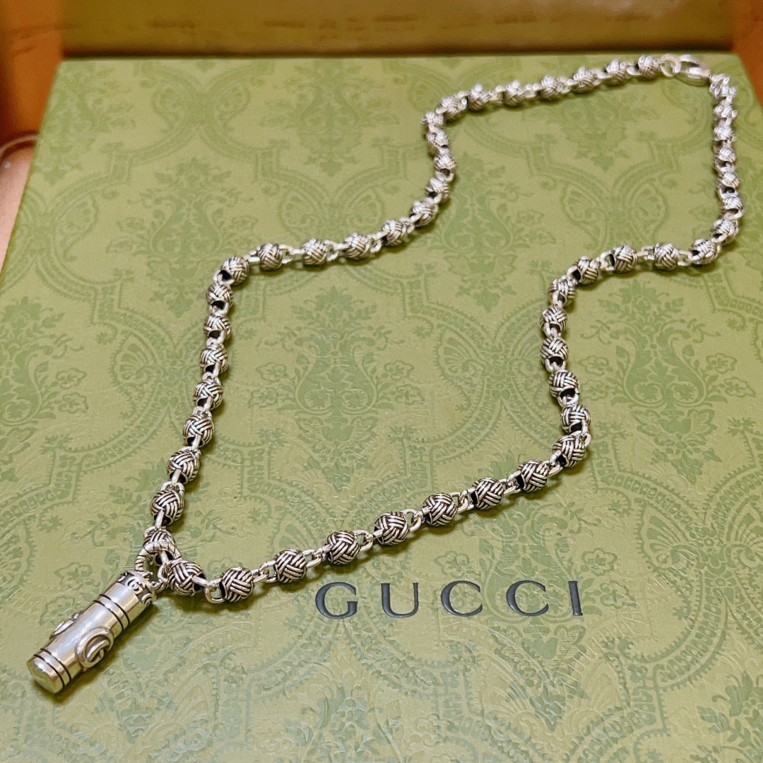 【2026】【GUCCI 】ネックレス、新しいネックレス万能シンプルファッションオーナメント-BRAND OFF
