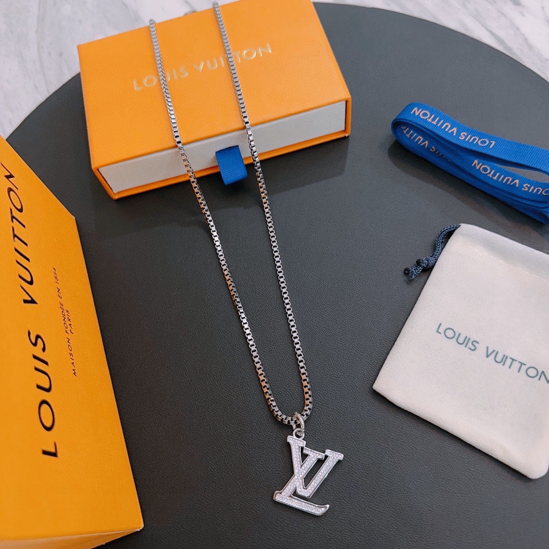 【2026】【LOUIS VUITTON】ネックレス、新しいネックレス万能シンプルファッションオーナメント-BRAND OFF