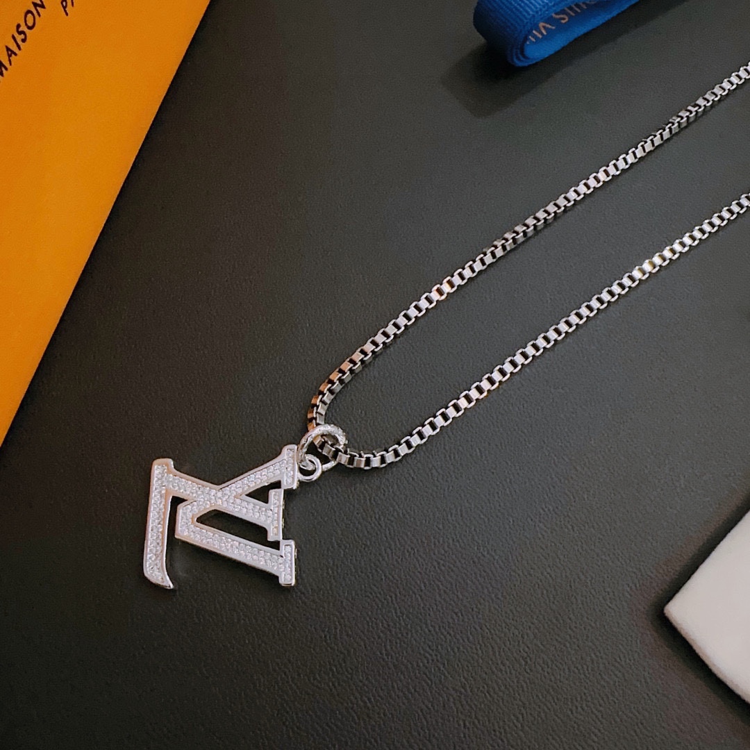 【2026】【LOUIS VUITTON】ネックレス、新しいネックレス万能シンプルファッションオーナメント-BRAND OFF