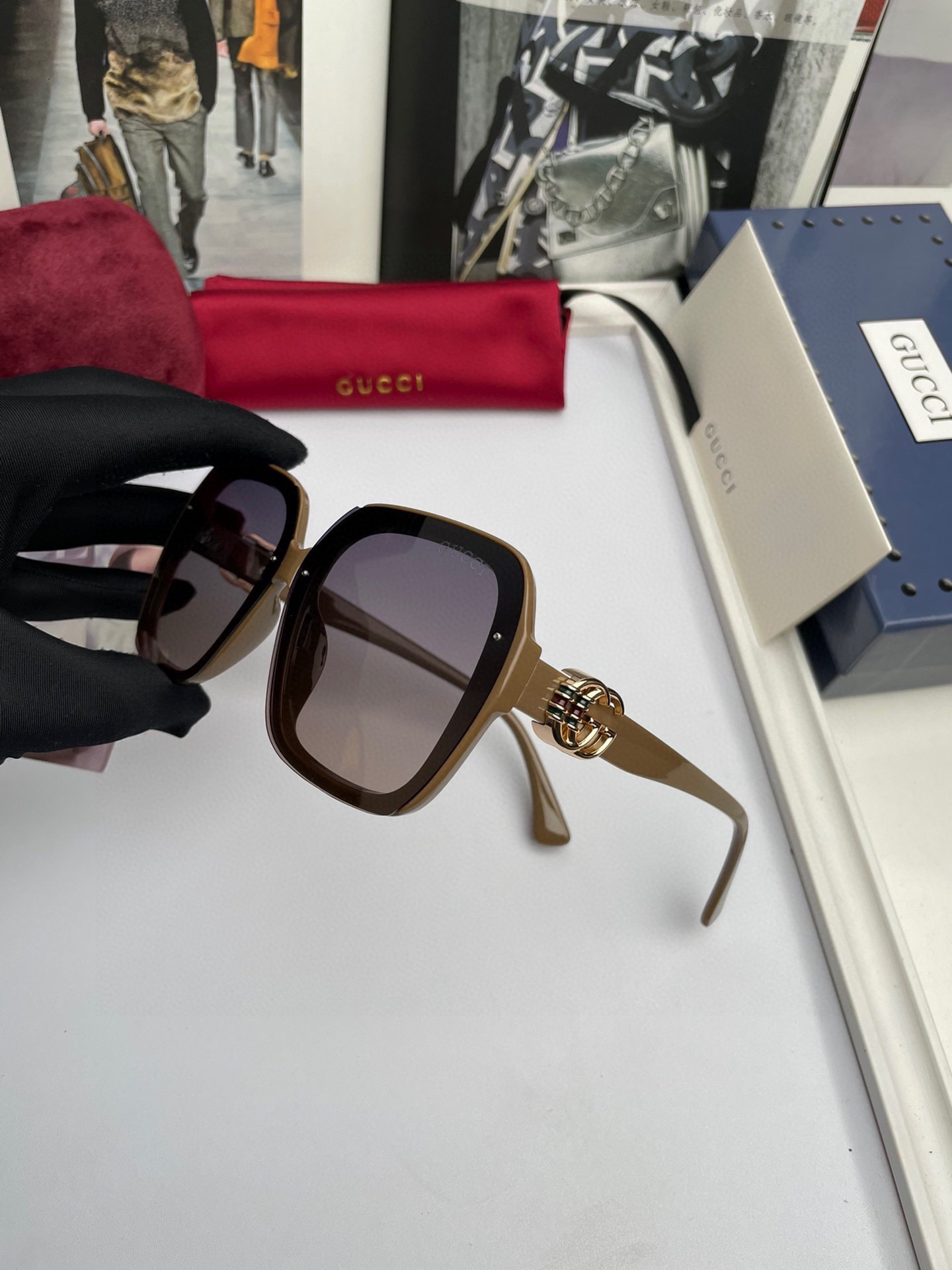 GUCCI(クッチ ) サングラス-BRAND OFF