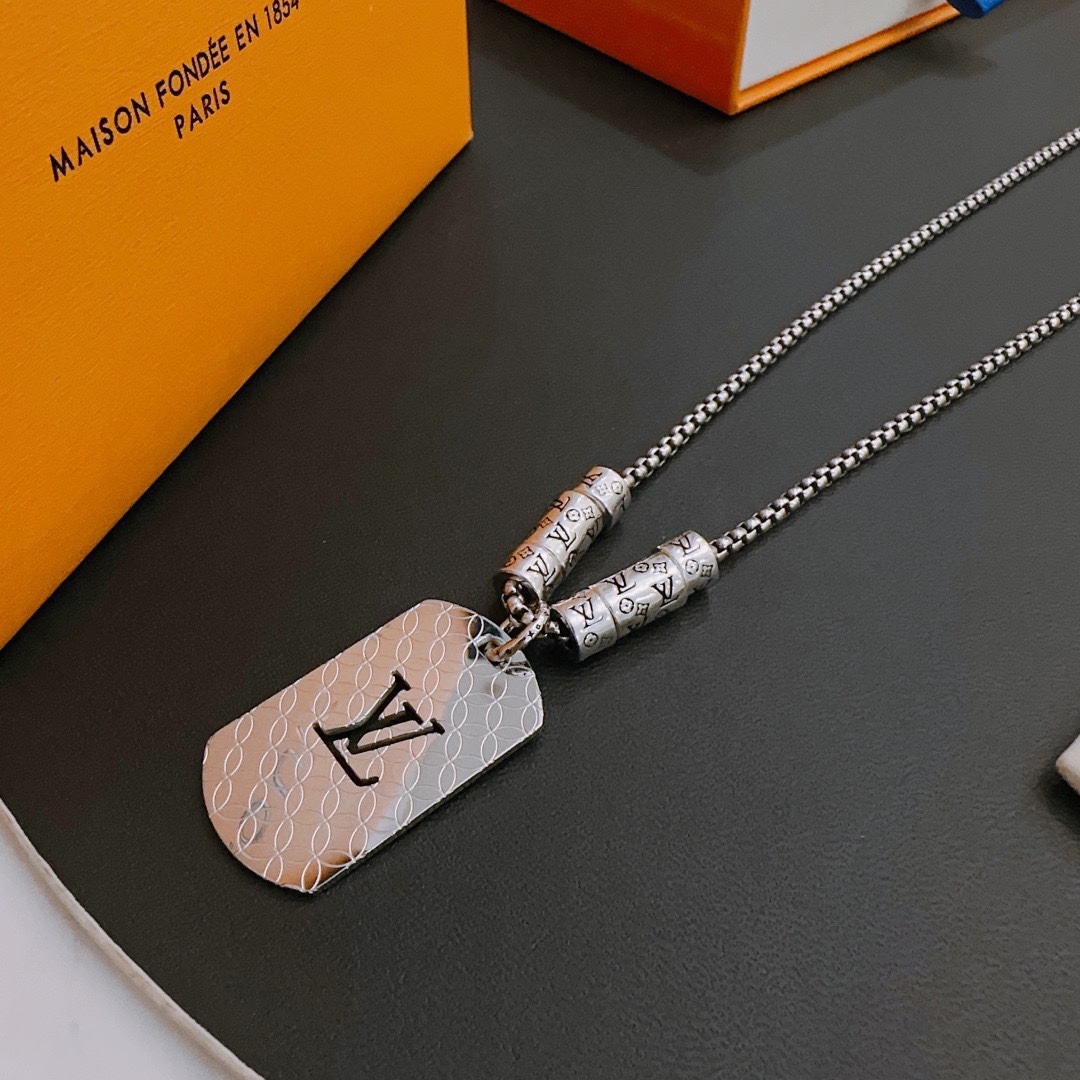 【2026】【LOUIS VUITTON】ネックレス、新しいネックレス万能シンプルファッションオーナメント-BRAND OFF