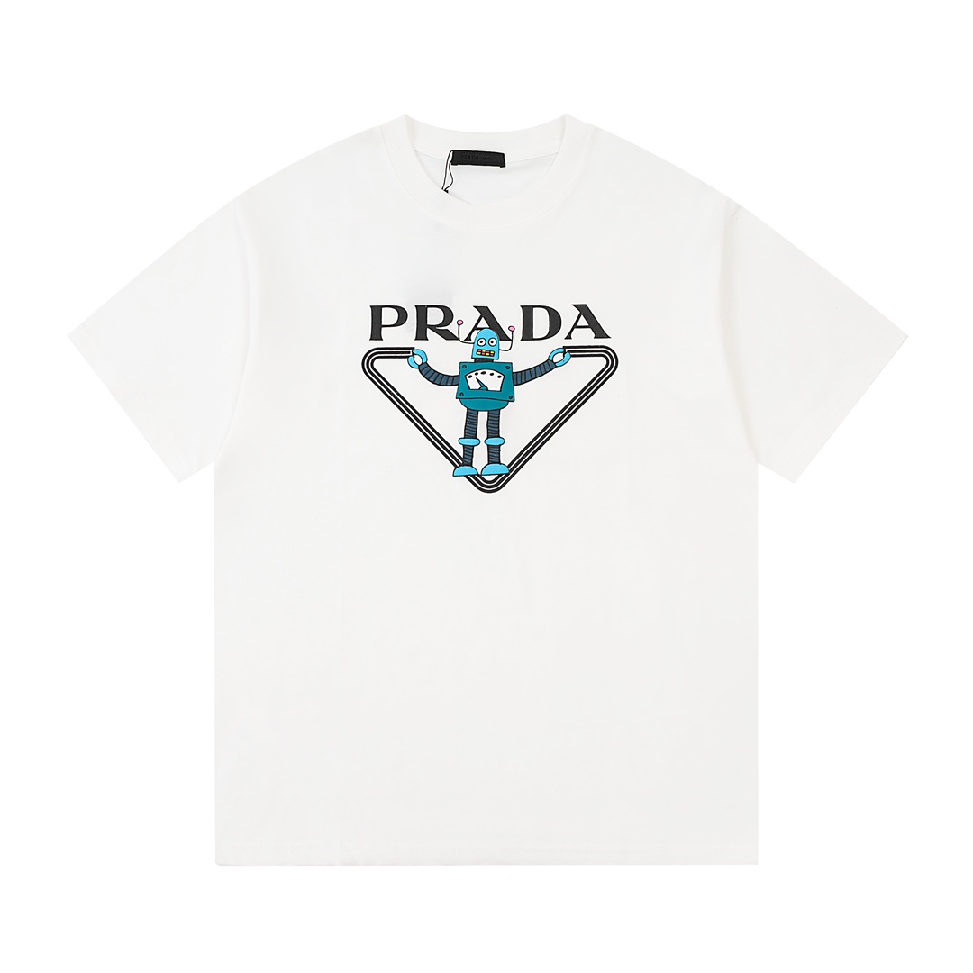 【2026】【PRADA 公式旗艦店】プラダ   Tシャツ ご好評に付き再入荷！-BRAND OFF