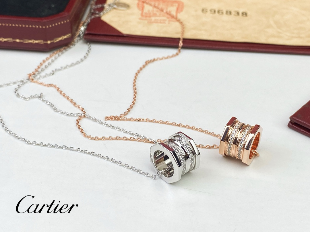 【2026】【CARTIER】ネックレス、新しいネックレス万能シンプルファッションオーナメント 24614-BRAND OFF