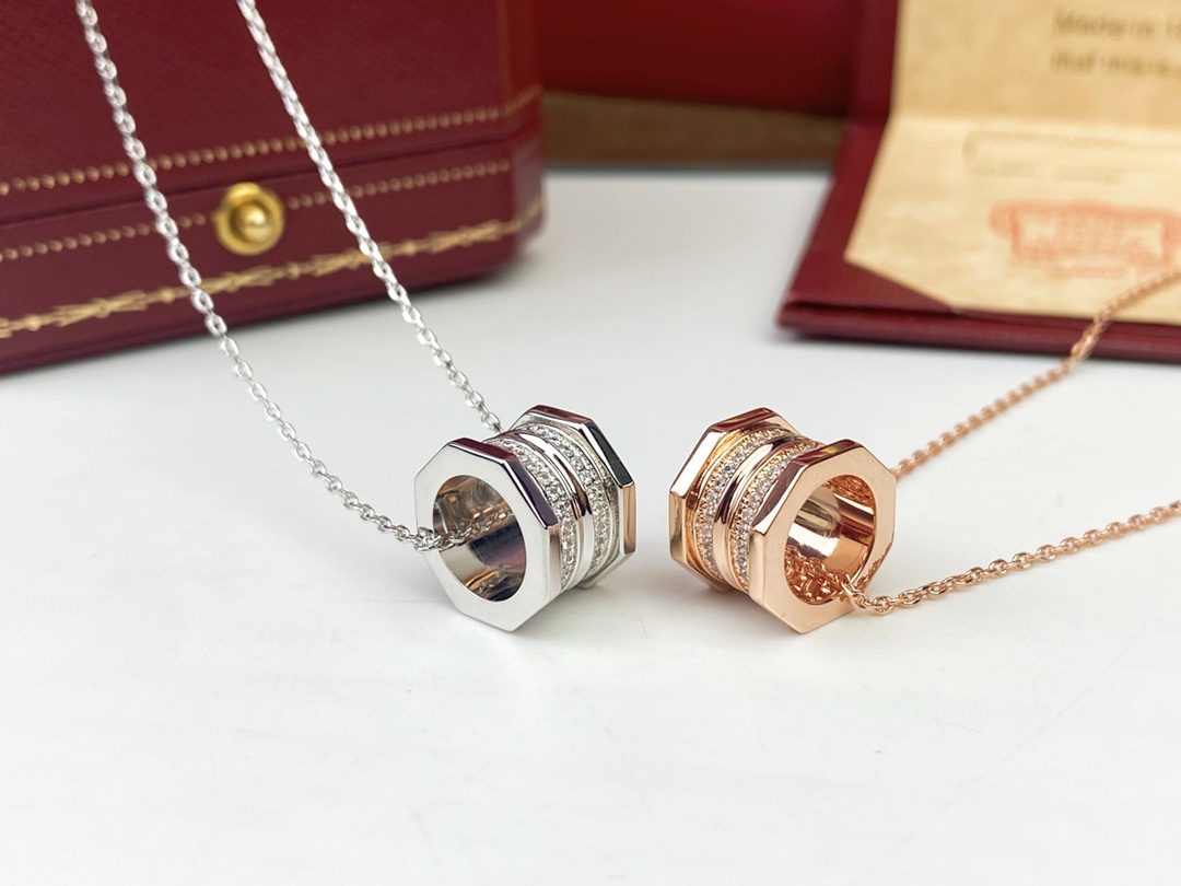 【2026】【CARTIER】ネックレス、新しいネックレス万能シンプルファッションオーナメント 24614-BRAND OFF