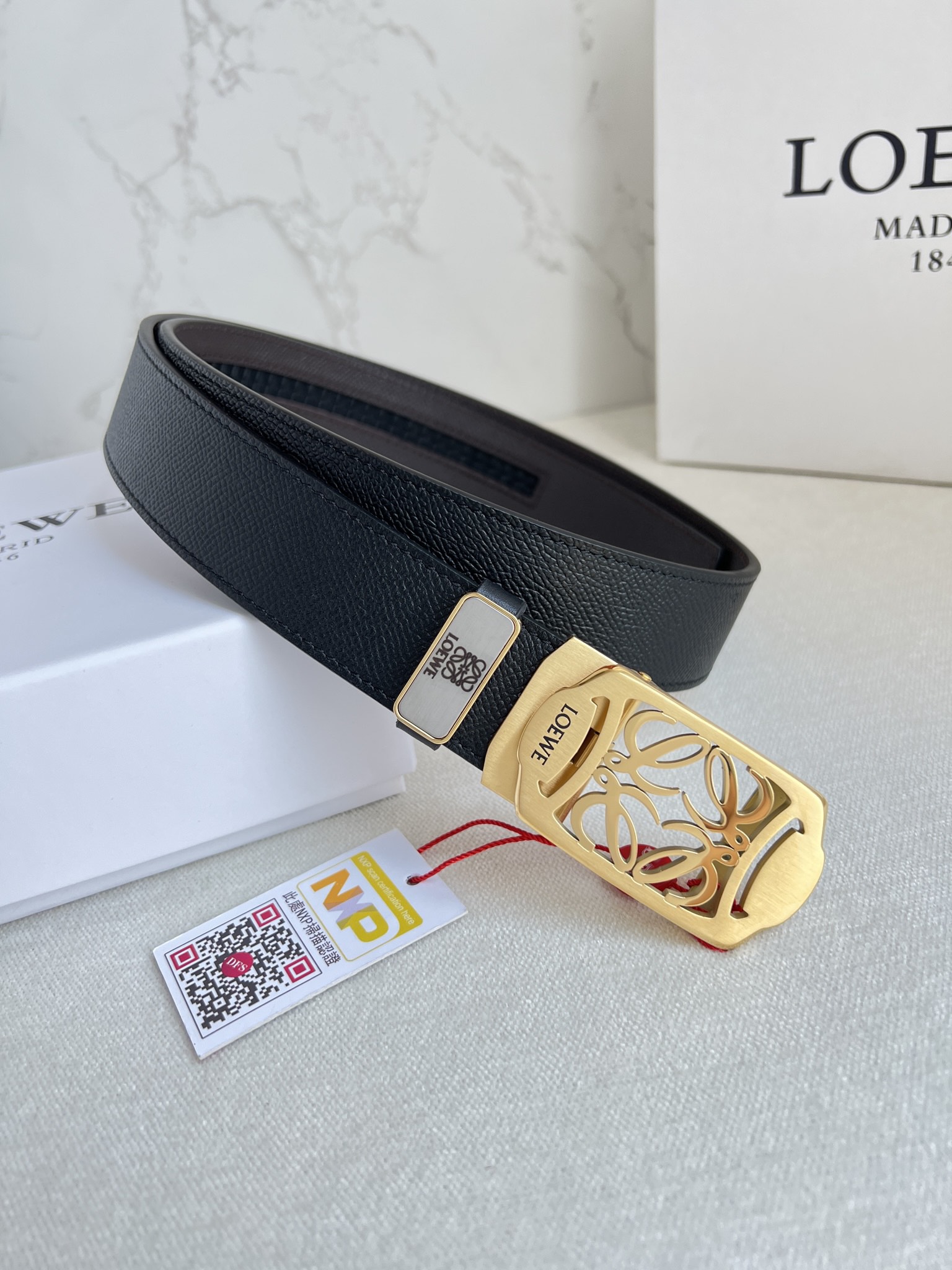 【2026】【LOEWE】(ロエベ) 3.5cmベルト メンズ-BRAND OFF