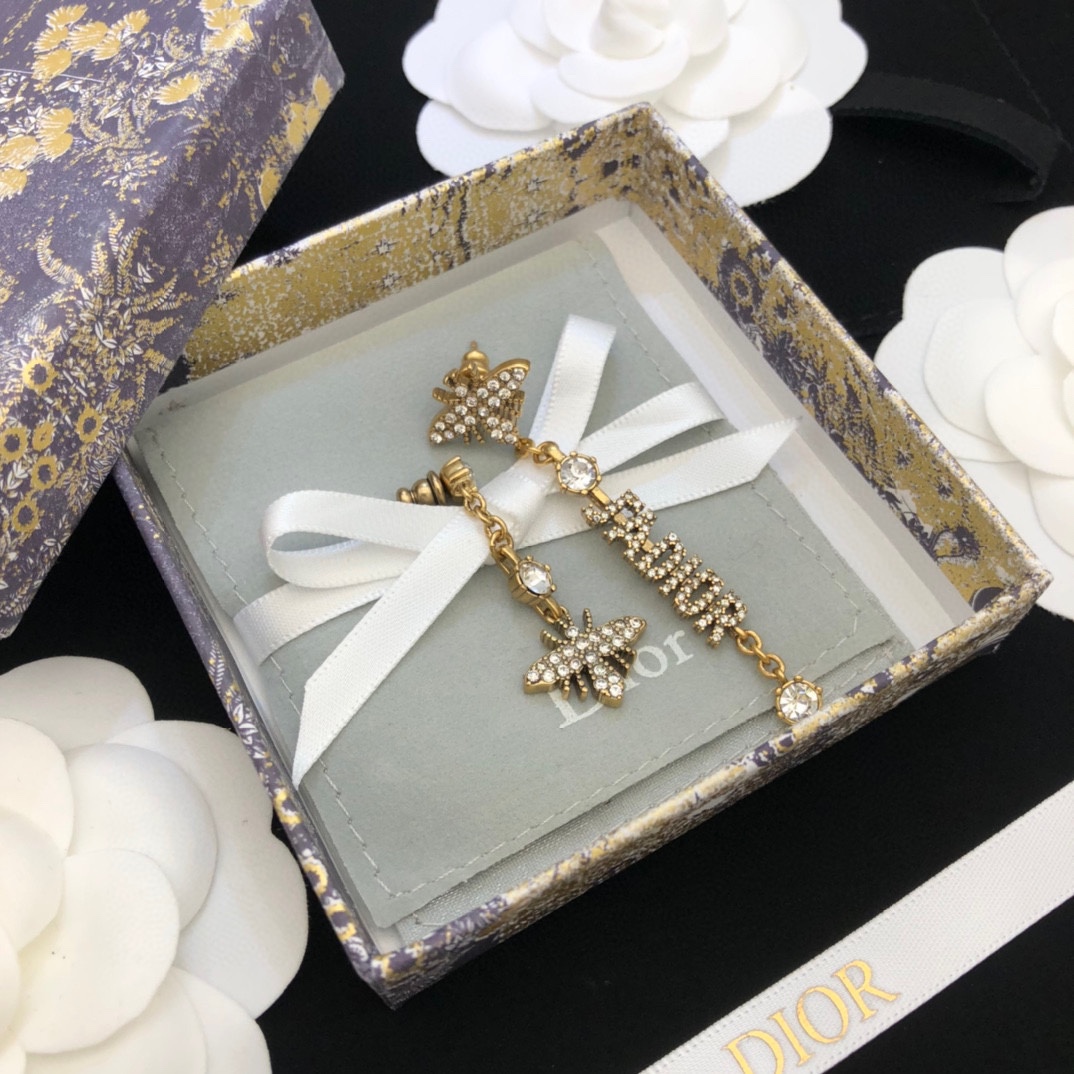 【2026】【DIOR】 ディオール   ファッションスタイルのイヤリング-BRAND OFF