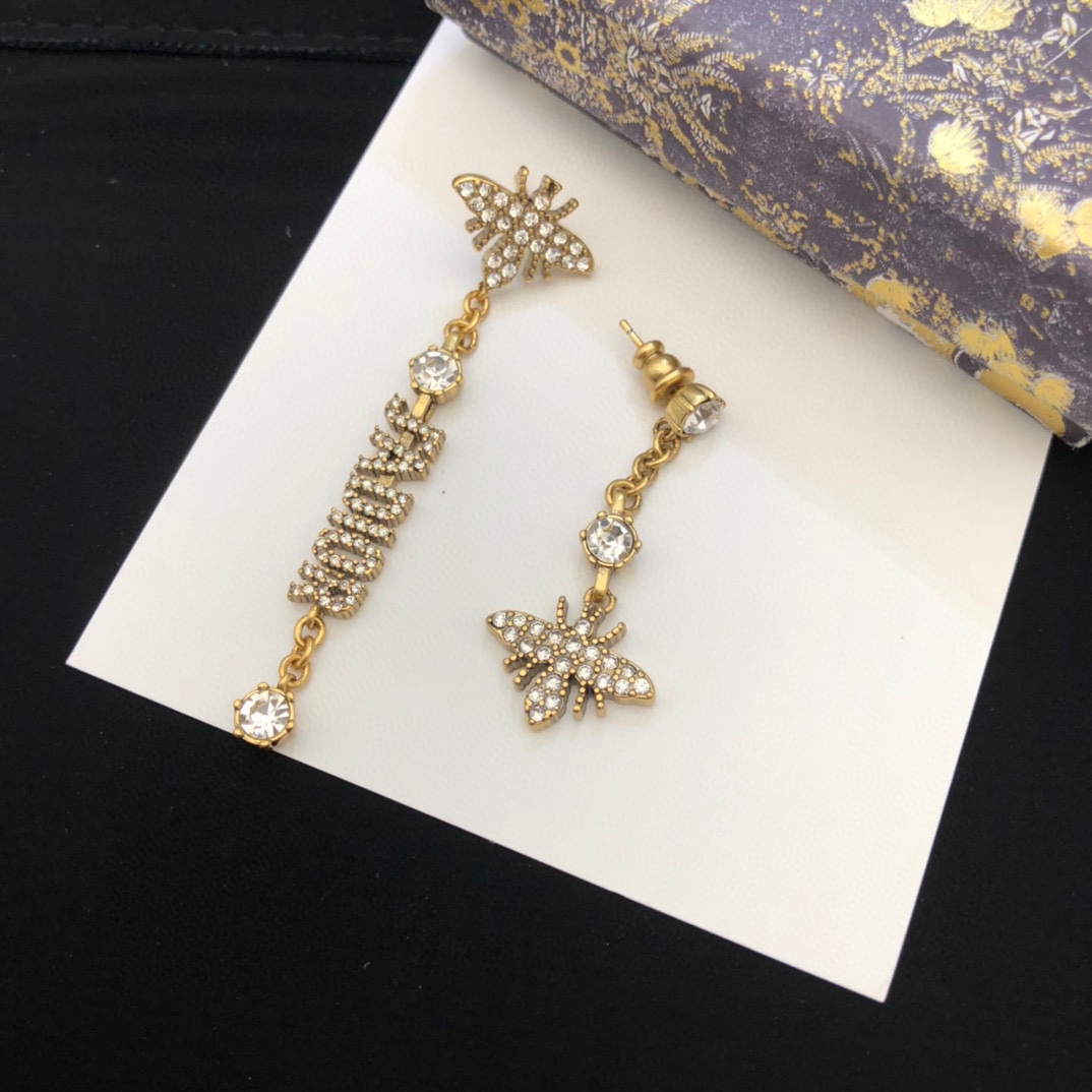 【2026】【DIOR】 ディオール   ファッションスタイルのイヤリング-BRAND OFF
