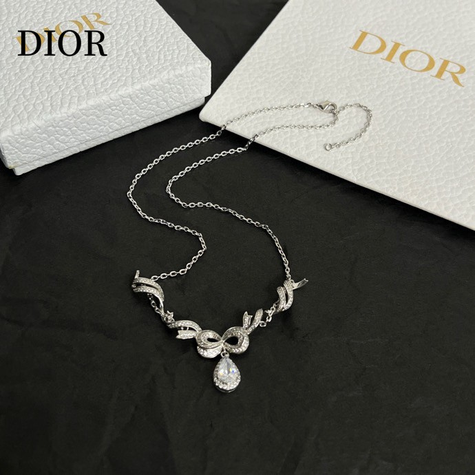【DIOR】ネックレス、新しいネックレス万能シンプルファッションオーナメント-BRAND OFF