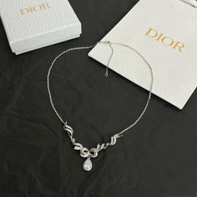 【DIOR】ネックレス、新しいネックレス万能シンプルファッションオーナメント-BRAND OFF