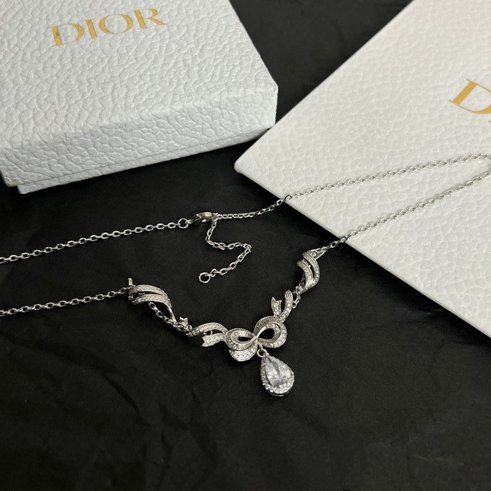 【DIOR】ネックレス、新しいネックレス万能シンプルファッションオーナメント-BRAND OFF