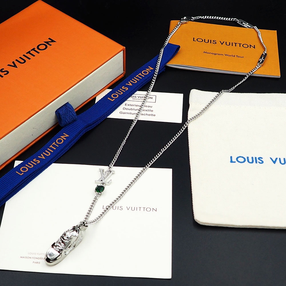 【2026】LV【LOUIS VUITTON】ネックレス、新しいネックレス万能シンプルファッションオーナメント-BRAND OFF
