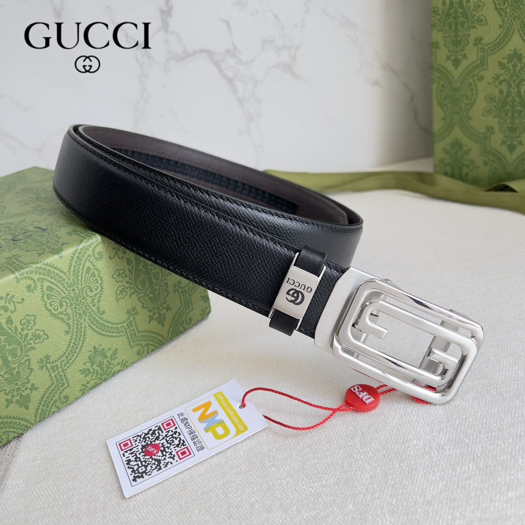 【2026】【GUCCI】(グッチ) 3.5cmベルト メンズ-BRAND OFF