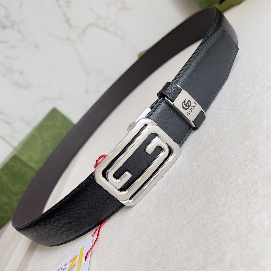 【2026】【GUCCI】(グッチ) 3.5cmベルト メンズ-BRAND OFF