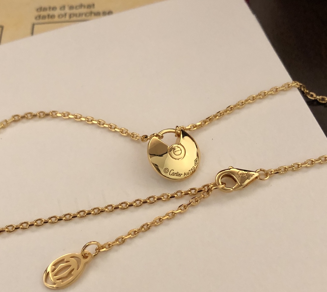 【CARTIER】ネックレス、新しいネックレス万能シンプルファッションオーナメント-BRAND OFF