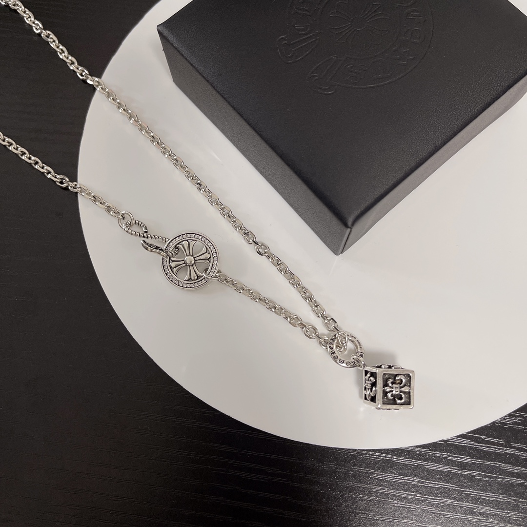 【CHROME HEARTS】ネックレス、新しいネックレス万能シンプルファッションオーナメント240812-BRAND OFF