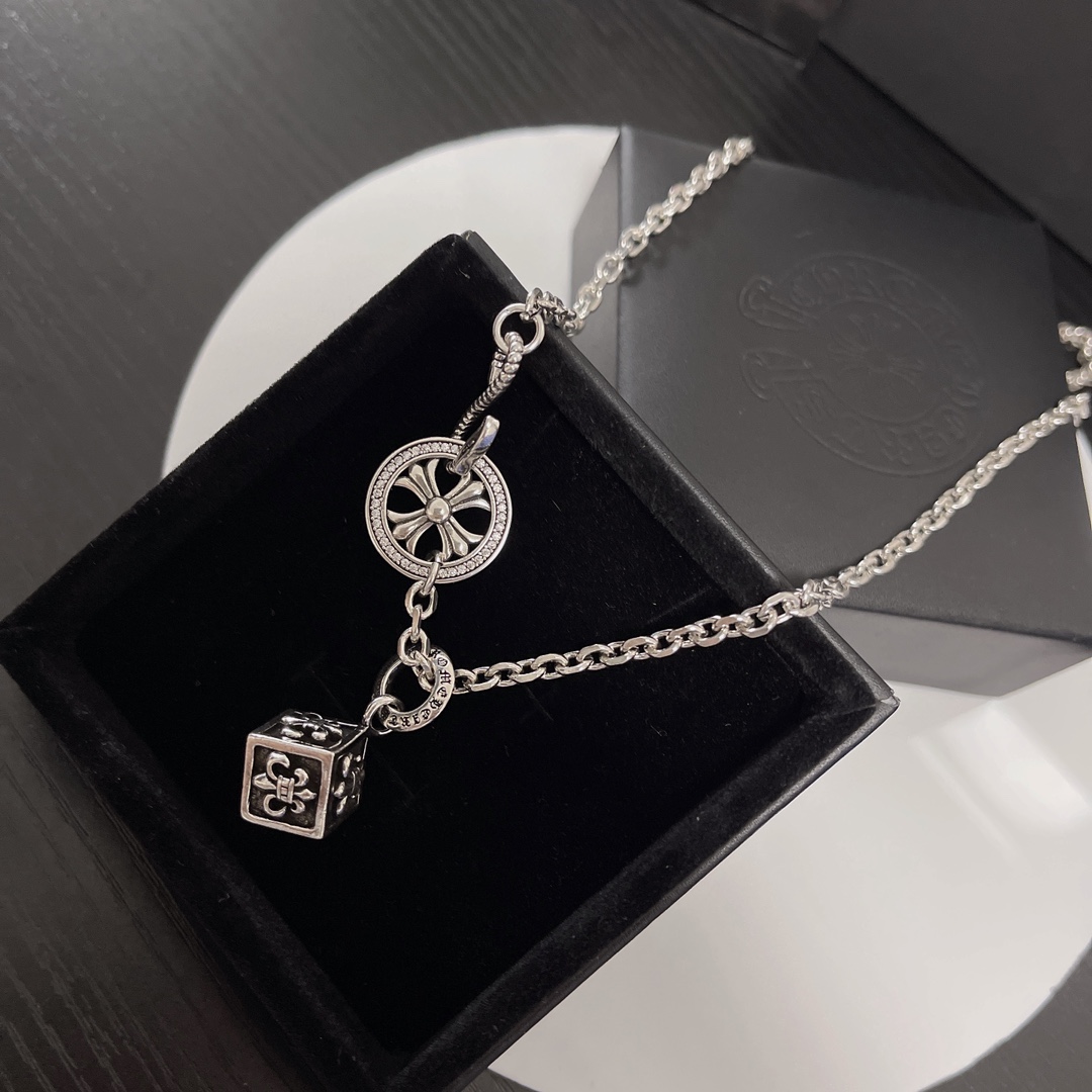 【CHROME HEARTS】ネックレス、新しいネックレス万能シンプルファッションオーナメント240812-BRAND OFF