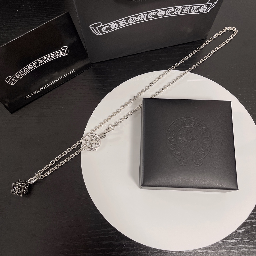 【CHROME HEARTS】ネックレス、新しいネックレス万能シンプルファッションオーナメント240812-BRAND OFF