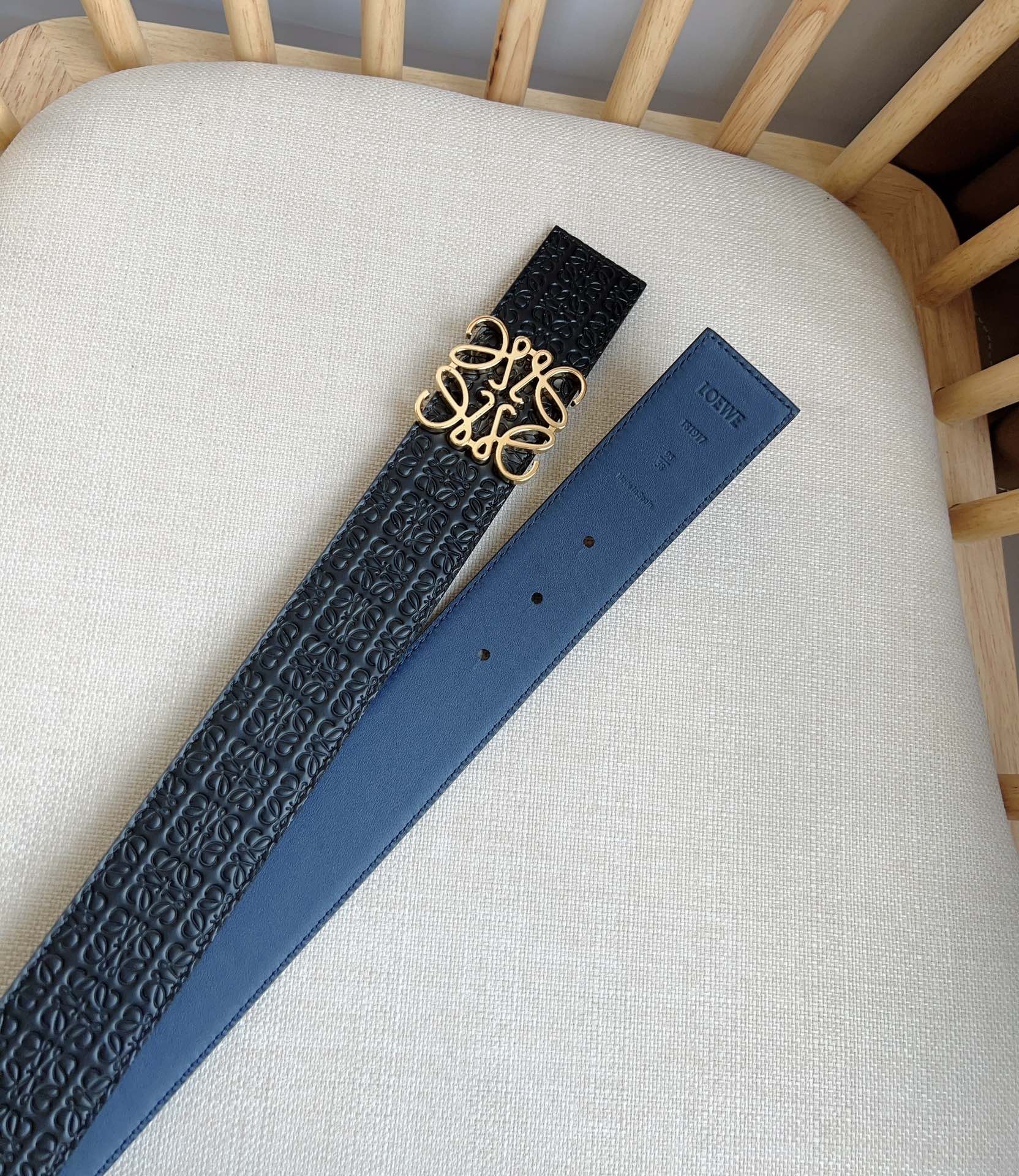 【LOEWE】(ロエベ)4cmベルト メンズ-BRAND OFF