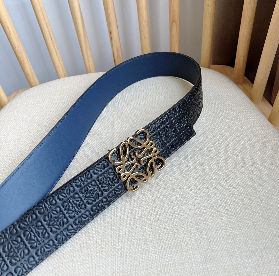 【LOEWE】(ロエベ)4cmベルト メンズ-BRAND OFF
