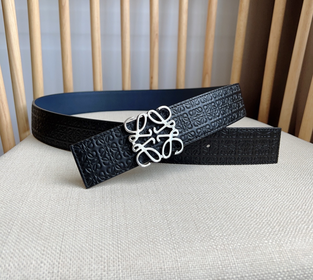 【LOEWE】(ロエベ)4cmベルト メンズ-BRAND OFF