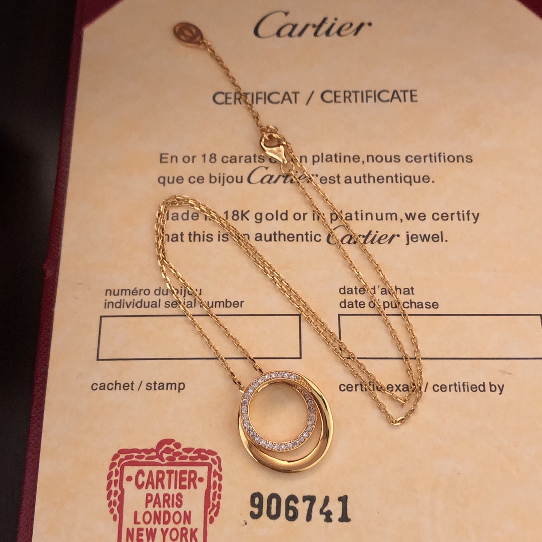 【CARTIER】ネックレス、新しいネックレス万能シンプルファッションオーナメント 240729-BRAND OFF