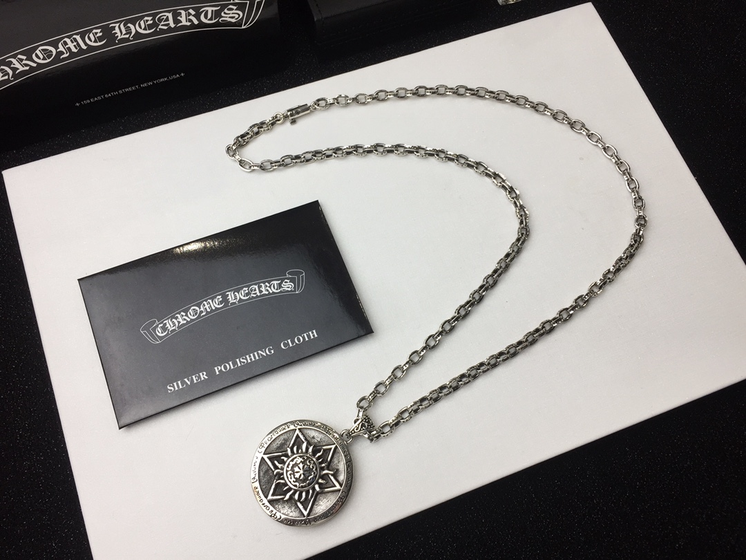 【CHROME HEARTS】ネックレス、新しいネックレス万能シンプルファッションオーナメント  241014-BRAND OFF
