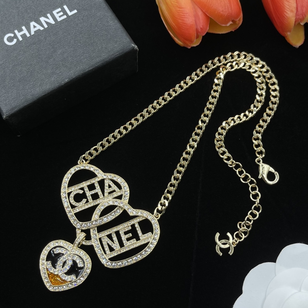 【2026】【CHANEL】ネックレス、新しいネックレス万能シンプルファッションオーナメント-BRAND OFF