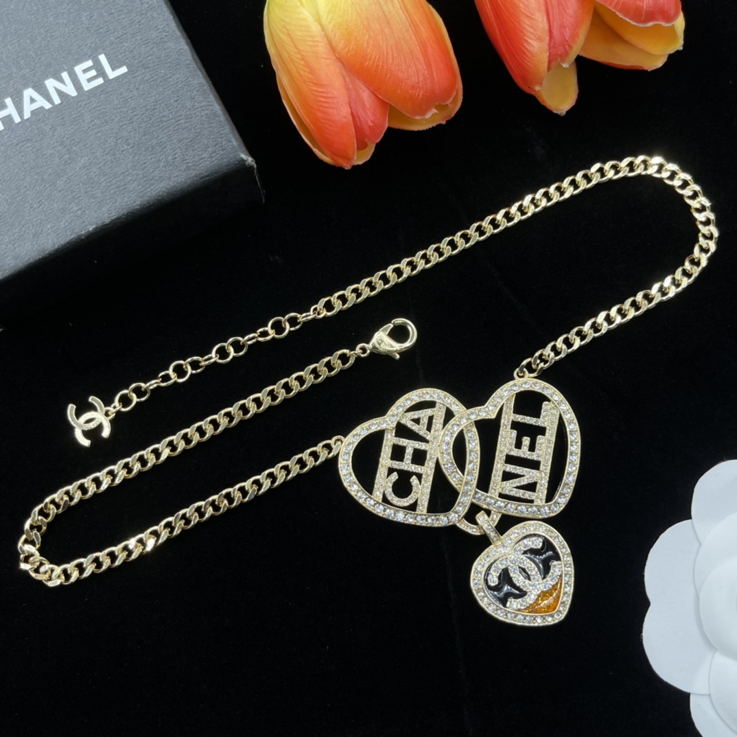 【2026】【CHANEL】ネックレス、新しいネックレス万能シンプルファッションオーナメント-BRAND OFF