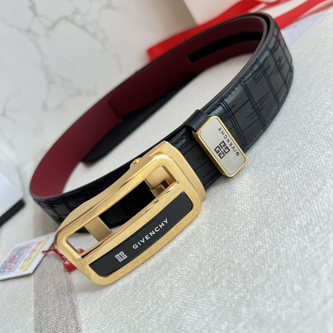 【GIVENCHY】(ジバンシー) 3.5cmベルト メンズ 24706-BRAND OFF