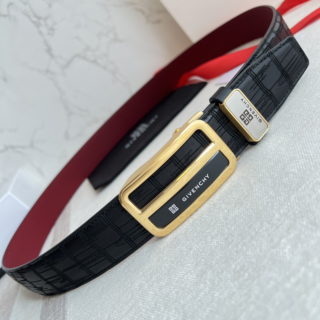 【GIVENCHY】(ジバンシー) 3.5cmベルト メンズ 24706-BRAND OFF