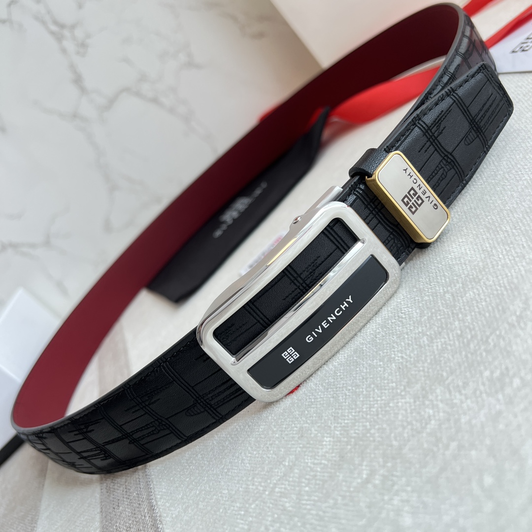 【GIVENCHY】(ジバンシー) 3.5cmベルト メンズ 24706-BRAND OFF